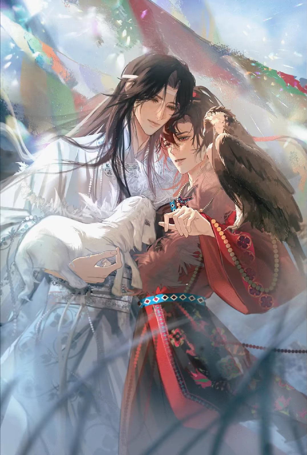 蓝湛顶开魏婴的深处-第1张图片