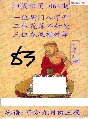今日3d正版藏机图全部汇总今日3D正版藏机图揭秘-第1张图片
