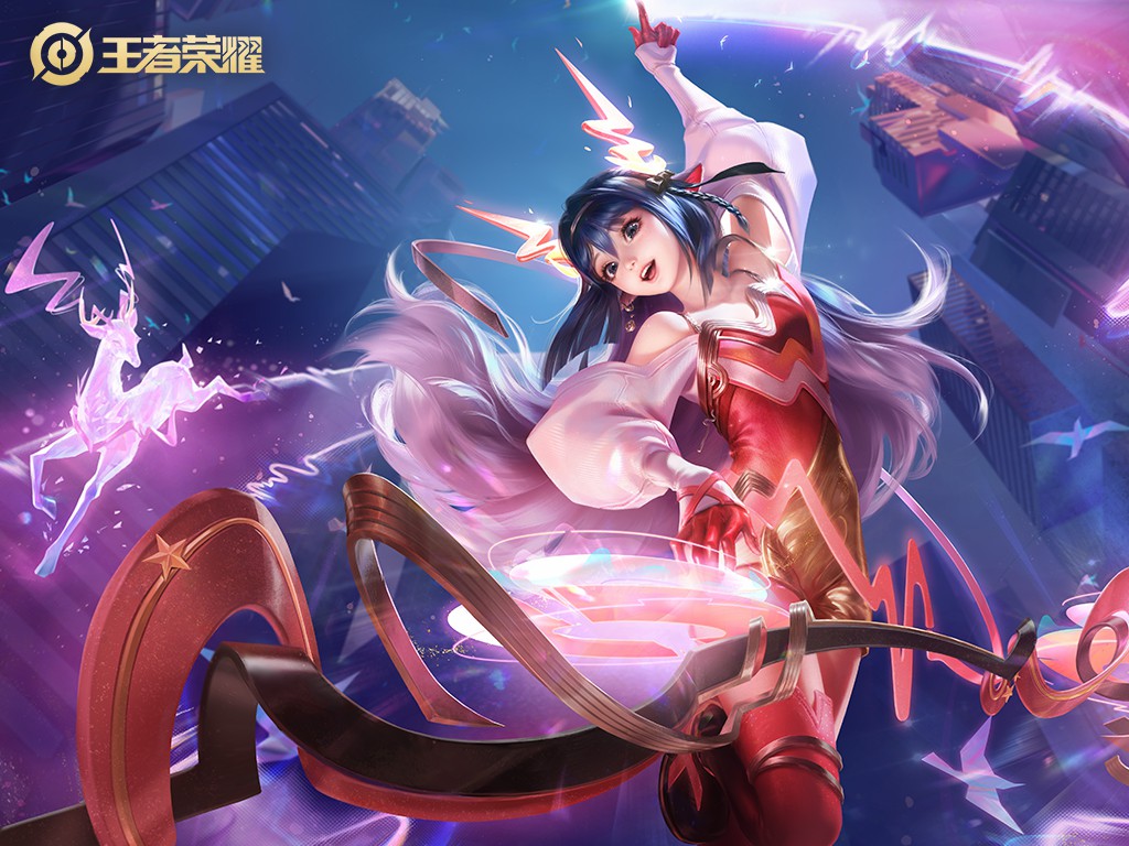 瑶遇见神鹿图片瑶遇见神鹿