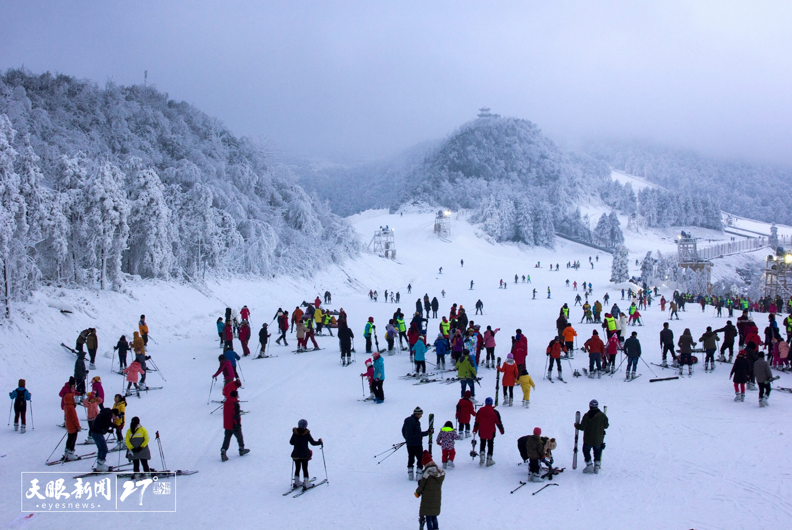 大围山滑雪之旅-第1张图片