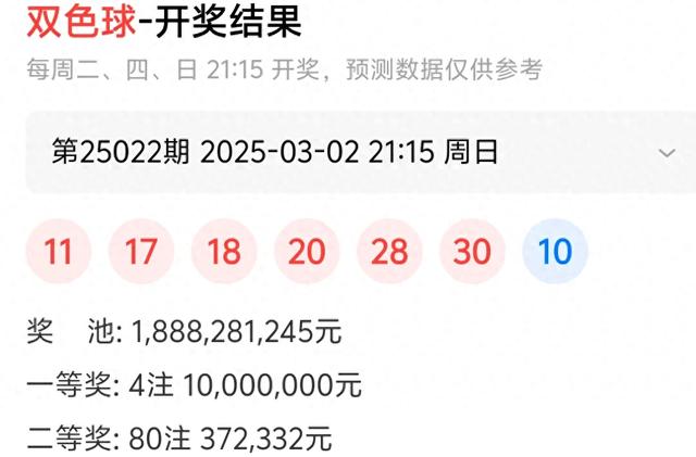 今晚双色球结果揭晓-第1张图片