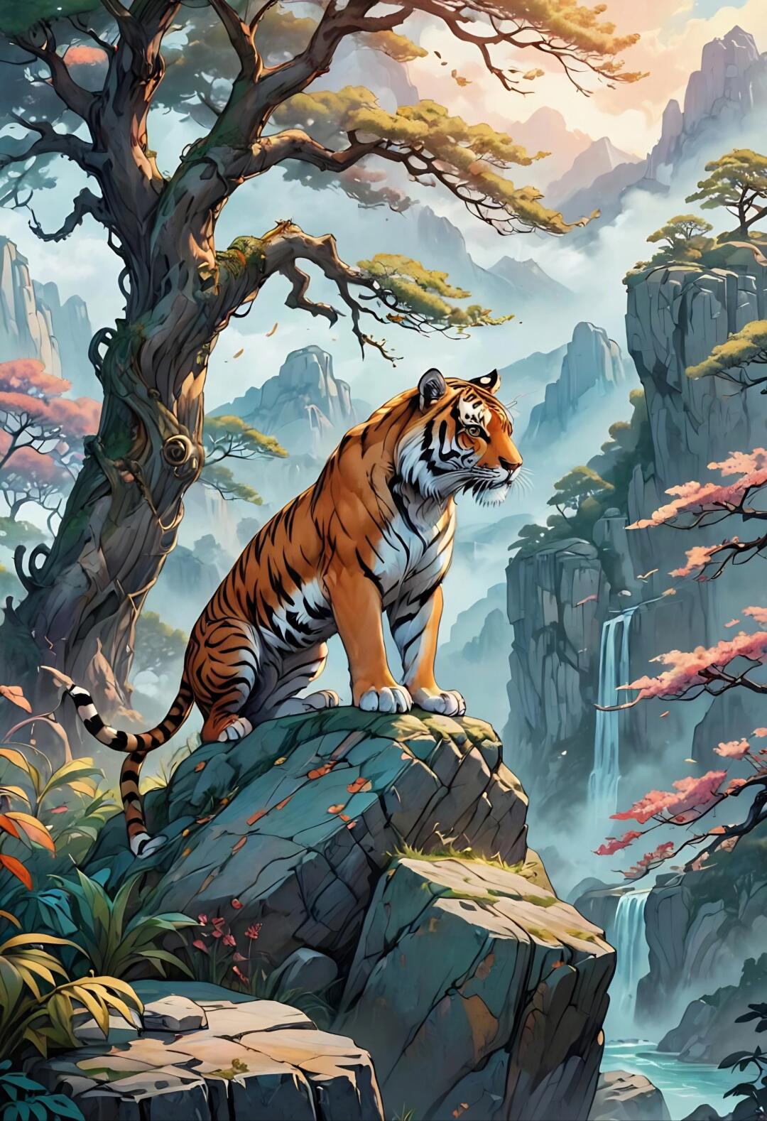 老虎图片大全大图老虎图片，大自然的王者-第3张图片