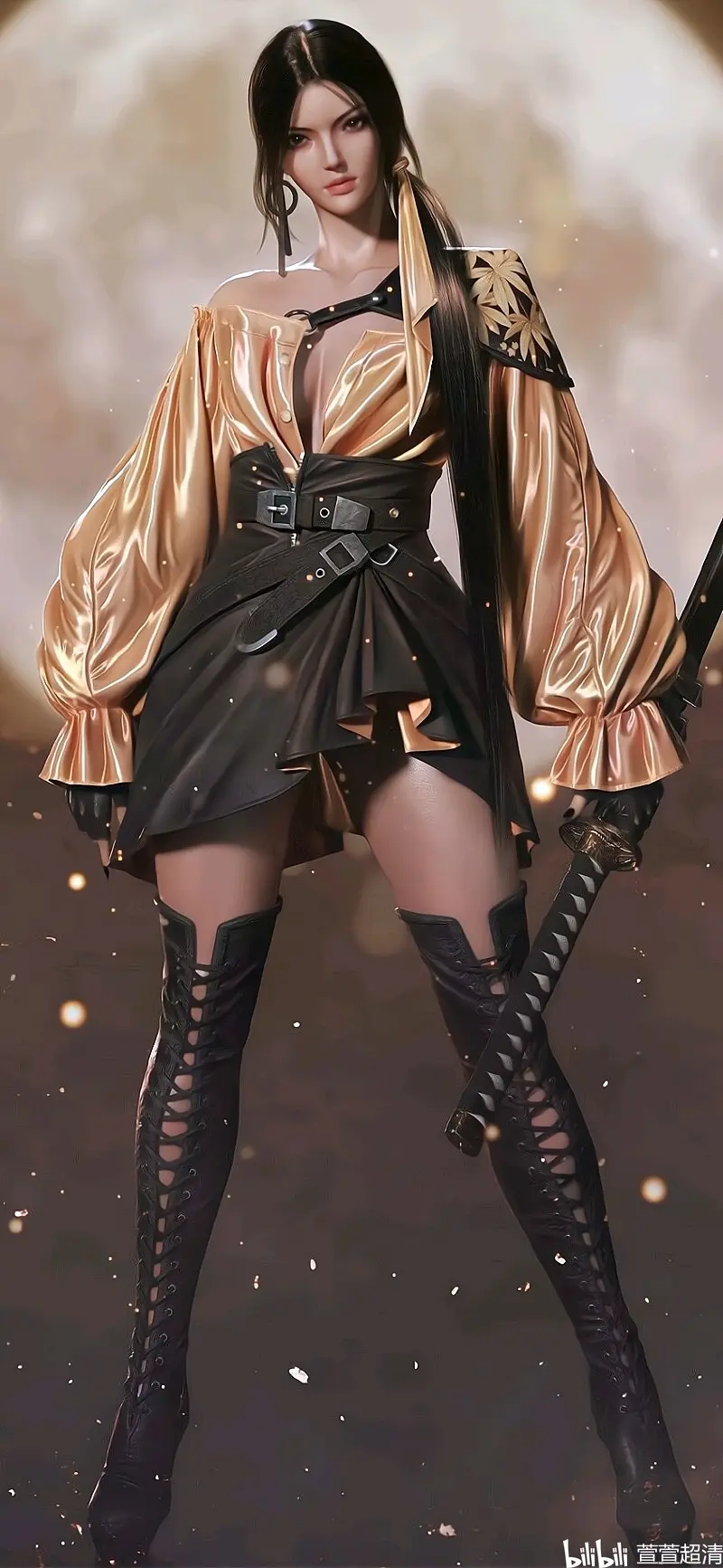 游戏美女死亡动作视频游戏美眉，青春的魔法使者-第3张图片