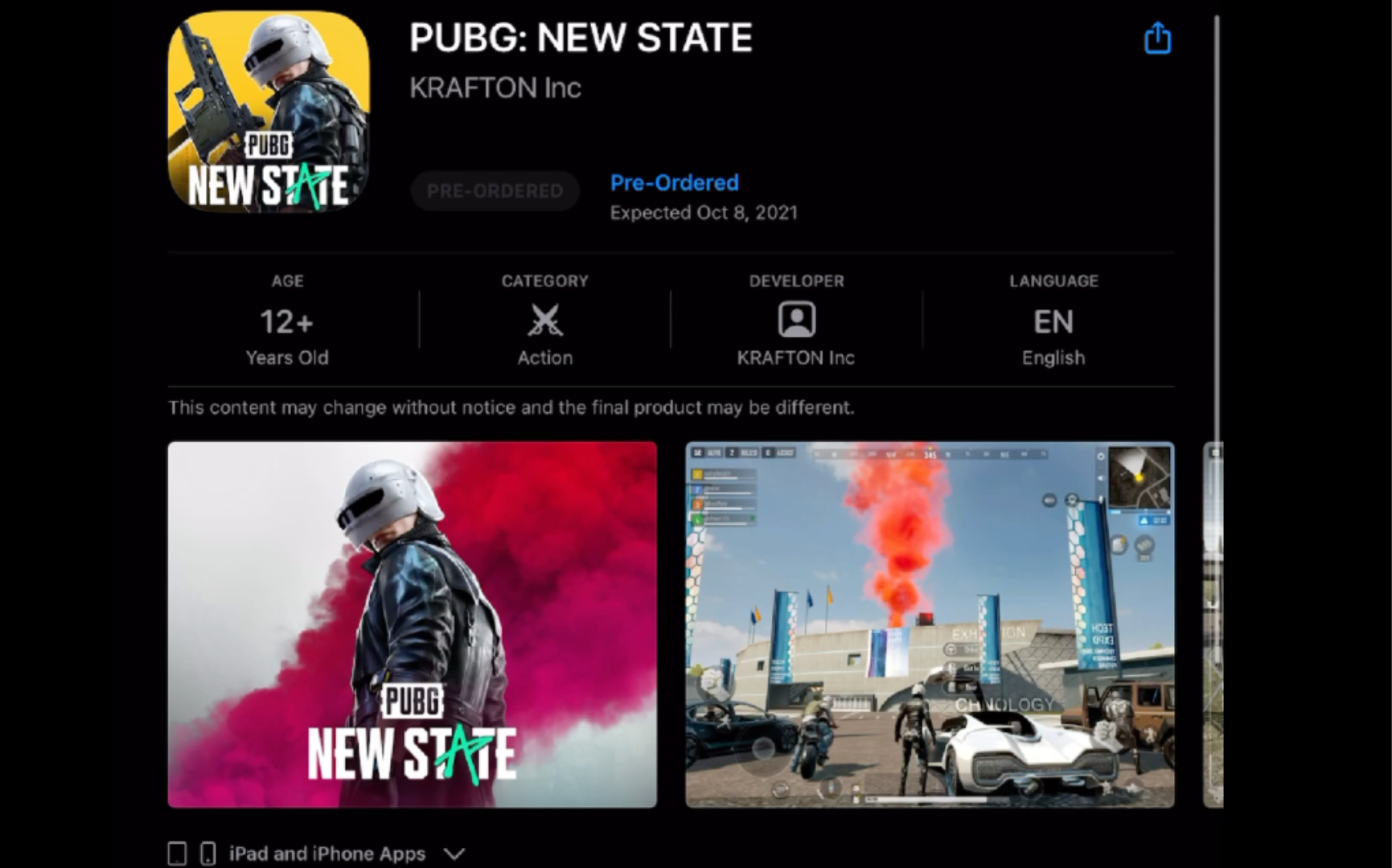 PUBG:NEW STATE官网介绍