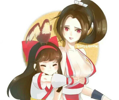 不知火舞与三个小男孩儿的故事