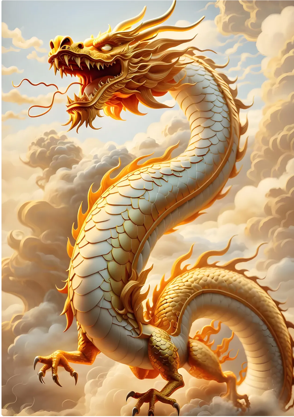 东鳞西爪，生肖龙