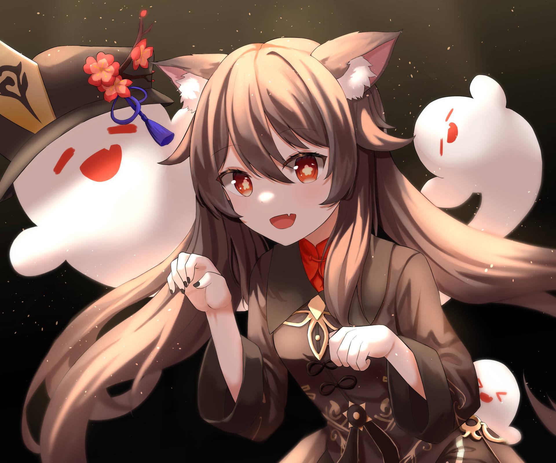 原神胡桃去掉所有服装不遮挡原神胡桃，无服装之美