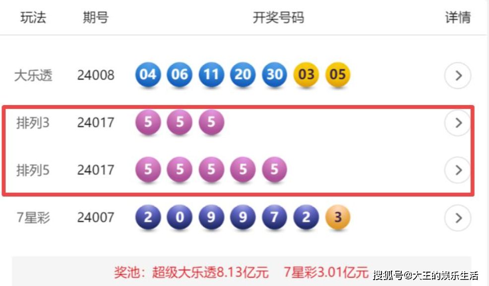 排列五 开奖结果排列五开奖结果揭晓