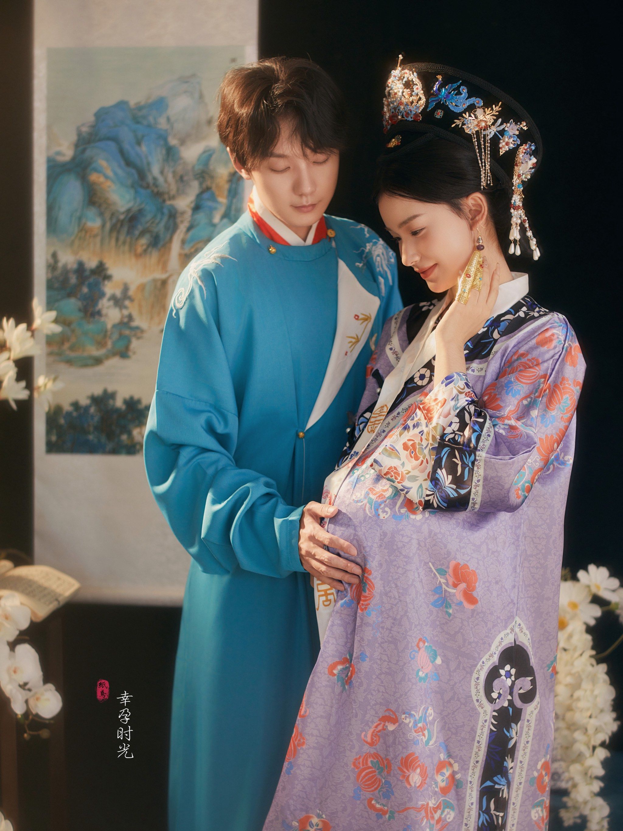 日本风情中的孕妇与Java-第2张图片