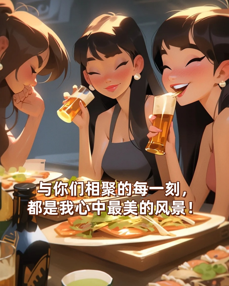 第一次与儿媳妇共度美好时光的朋友圈说说