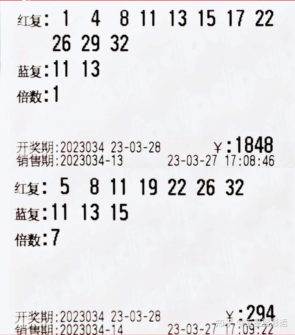 2023034期双色球开奖结果揭晓-第2张图片