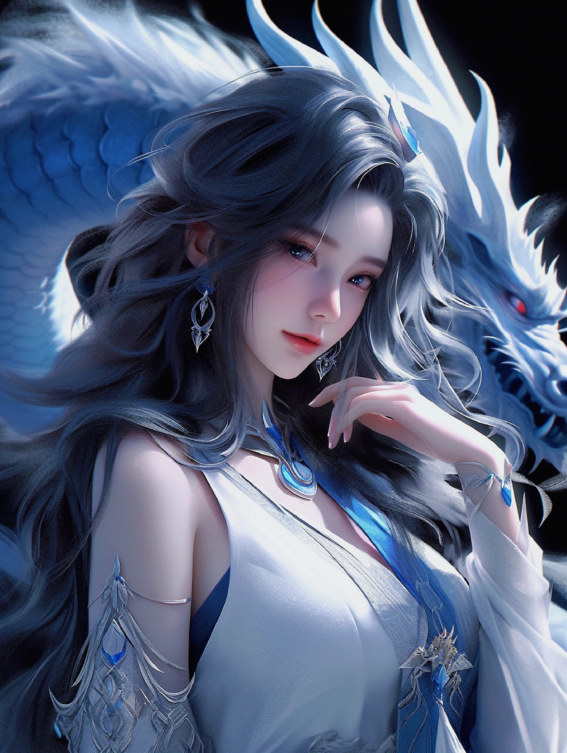 女武神晨曦，神秘与力量的交汇