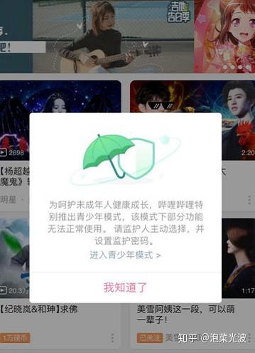 禁止未成年在B站浏览相关内容-第1张图片